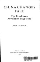 China Changes Face 9780192851659 John Gittings Brukte bøker
