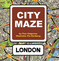 City Maze. London 9788281033962 Finn Valgermo Brukte bøker