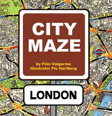 City Maze. London 9788281033962 Finn Valgermo Brukte bøker