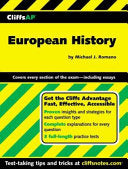 CliffsAP European History 9780764586873 Michael J. Romano Brukte bøker