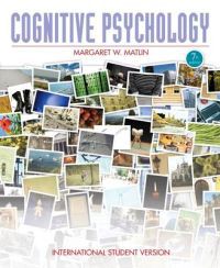 Cognitive Psychology: International Student Version 9780470409473 Margaret W. Matlin Brukte bøker