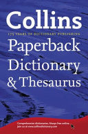 Collins English Dictionary and Thesaurus 9780007337460 Collins Brukte bøker