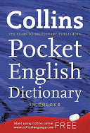 Collins Pocket English Dictionary 9780007347285  Brukte bøker