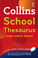 Collins School Thesaurus 9780007225309  Brukte bøker