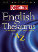 Collins Thesaurus 9780004704548 Lorna Gilmour Brukte bøker