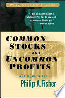 Common Stocks and Uncommon Profits and Other Writings 9780471445500 Philip A. Fisher Brukte bøker