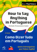 Como Dizer Tudo Em Português 9788535223330 Ron Martínez Brukte bøker