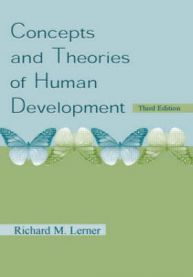 Concepts and theories of human development. 9780805827989 Richard M. Lerner Brukte bøker