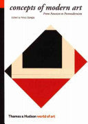 Concepts of Modern Art 9780500202685 Nikos Stangos Brukte bøker