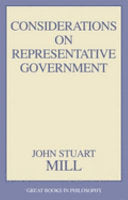 Considerations on Representative Government 9780879756703 John Stuart Mill Brukte bøker