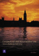 Constitutional and Administrative Law 9780582438071 Keith D. Ewing Anthony Wilfred Bradley Brukte bøker