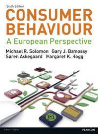 Consumer Behaviour 9781292116723 Michael R. Solomon Gary J. Bamossy Brukte bøker