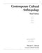 Contemporary Cultural Anthropology 9780673399090 Michael C. Howard Brukte bøker