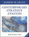 Contemporary Strategy Analysis: Text and Cases Edition 9781119120841 Robert M. Grant Brukte bøker