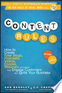 Content Rules 9781118232606 Ann Handley C. C. Chapman Brukte bøker
