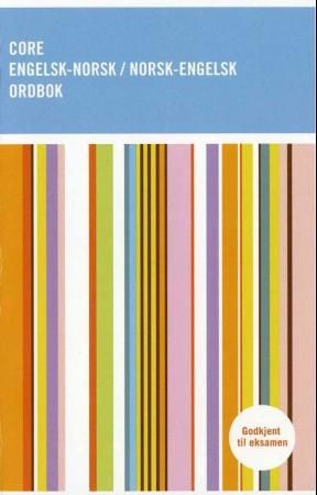 Core norsk-engelsk / engelsk-norsk ordbok 9788257316778  Brukte bøker