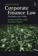 Corporate Finance Law 9781849466004 Louise Gullifer Jennifer Payne Brukte bøker