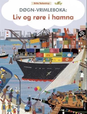 Døgn-vrimleboka 9788252180725 Britta Teckentrup Brukte bøker