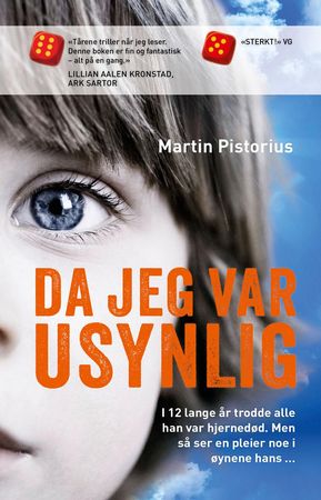 Da jeg var usynlig 9788279007975 Martin Pistorius Megan Lloyd Davies Brukte bøker