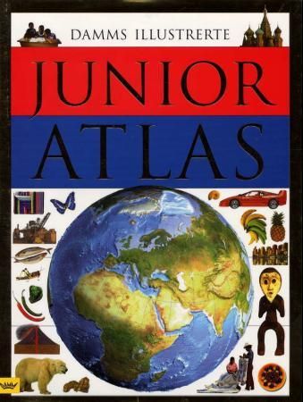 Damms illustrerte junioratlas 9788251784474  Brukte bøker