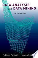Data Analysis and Data Mining: An Introduction 9780199767106 Adelchi Azzalini Bruno Scarpa Brukte bøker