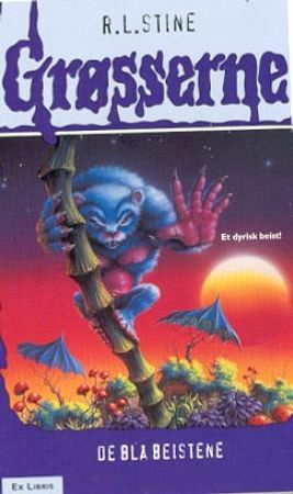 De blå beistene 9788273848116 R.L. Stine Brukte bøker