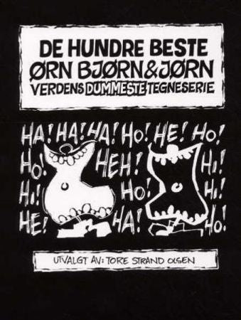 De hundre beste Ørn Bjørn og Jørn 9788299666244 Tore Strand Olsen Brukte bøker