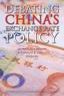 Debating China's Exchange Rate Policy 9780881324150 Morris Goldstein Nicholas R. Lardy Brukte bøker