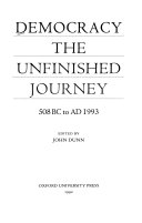 Democracy 9780198273783 John Dunn Brukte bøker