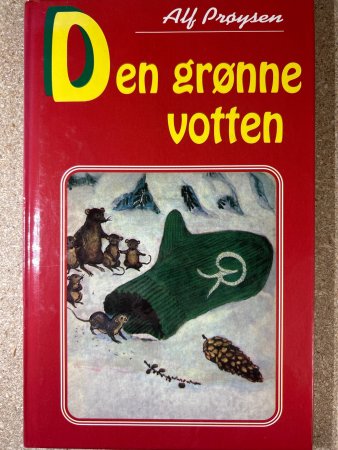 Den grønne votten 9788210037924 Alf Prøysen Brukte bøker
