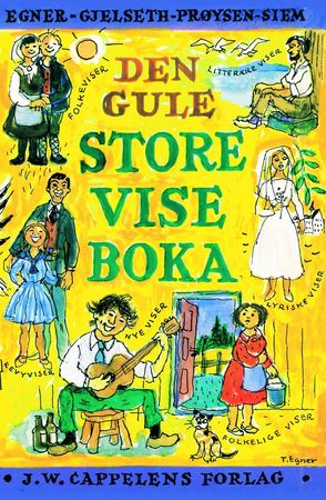 Den gule store viseboka 9788202204891  Brukte bøker