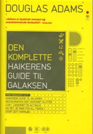 Den komplette haikerens guide til galaksen 9788248903130 Douglas Adams Brukte bøker