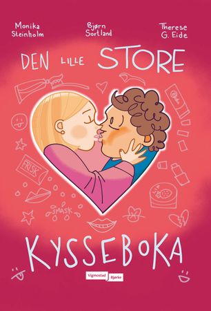 Den lille store kysseboka 9788241965647 Bjørn Sortland Monika Steinholm Brukte bøker
