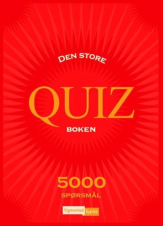 Den store quiz boken 9788241916427  Brukte bøker