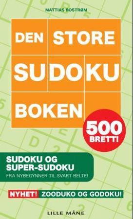 Den store sudoku-boken 9788292605226 Jan Pano Brukte bøker