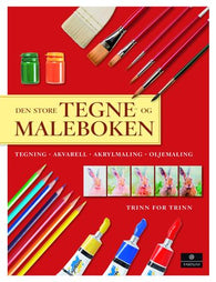 Den store tegne- og maleboken 9788202352387 Glynis Barnes-Mellish Phyllis McDowell Aggy Boshoff Lucy Watson Brukte bøker