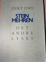 Det andre lyset 9788203162343 Stein Mehren Brukte bøker