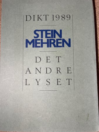 Det andre lyset 9788203162343 Stein Mehren Brukte bøker