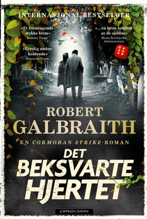 Det beksvarte hjertet 9788202837013 Robert Galbraith Brukte bøker