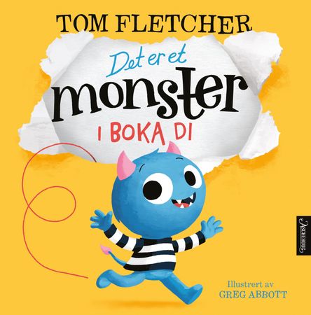 Det er et monster i boka di 9788203267284 Tom Fletcher Brukte bøker