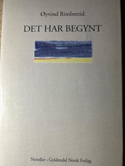 Det har begynt 9788205218819 Øyvind Rimbereid Brukte bøker