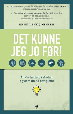 Det kunne jeg jo før 9788234720949 Anne Lene Johnsen Brukte bøker