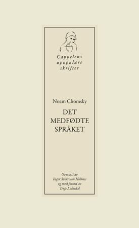 Det medfødte språket 9788202534592 Noam Chomsky Brukte bøker