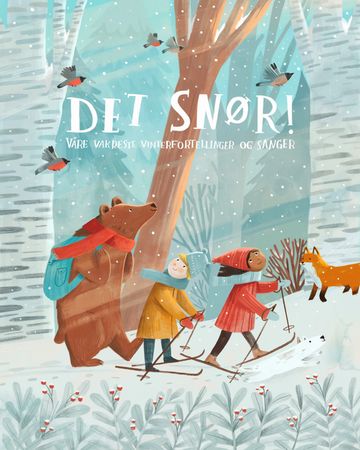 Det snør! 9788202673277 Gudny Ingebjørg Hagen Haddy Jatou N'jie Charles Perrault Camilla Unger Bodil Vidnes-Kopperud Astrid Lindgren Elsa Beskow Tor Åge Bringsværd Brukte bøker
