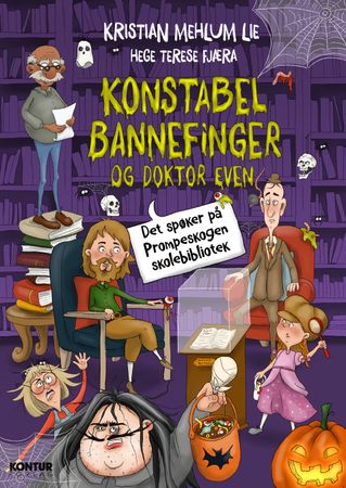 Det spøker på Prompeskogen skolebibliotek 9788284500515 Kristian Mehlum Lie Brukte bøker