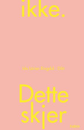 Dette skjer ikke 9788210055812 Ida Lórien Ringdal Brukte bøker