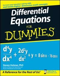 Differential Equations For Dummies 9780470178140 Steven Holzner Brukte bøker