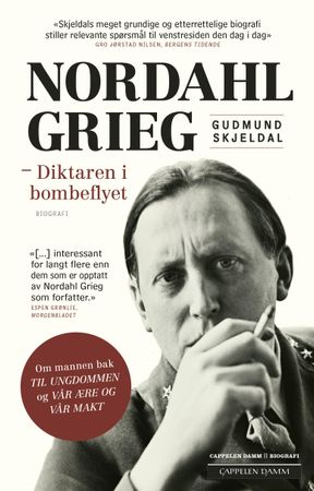 Diktaren i bombeflyet 9788202421403 Gudmund Skjeldal Brukte bøker