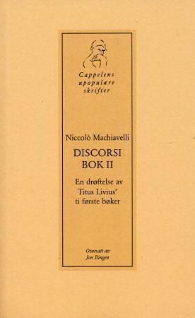Discorsi, bok II 9788202198152 Niccolò Machiavelli Brukte bøker