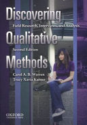 Discovering Qualitative Methods 9780195384291 Carol A. B. Warren Tracy X. Karner Brukte bøker